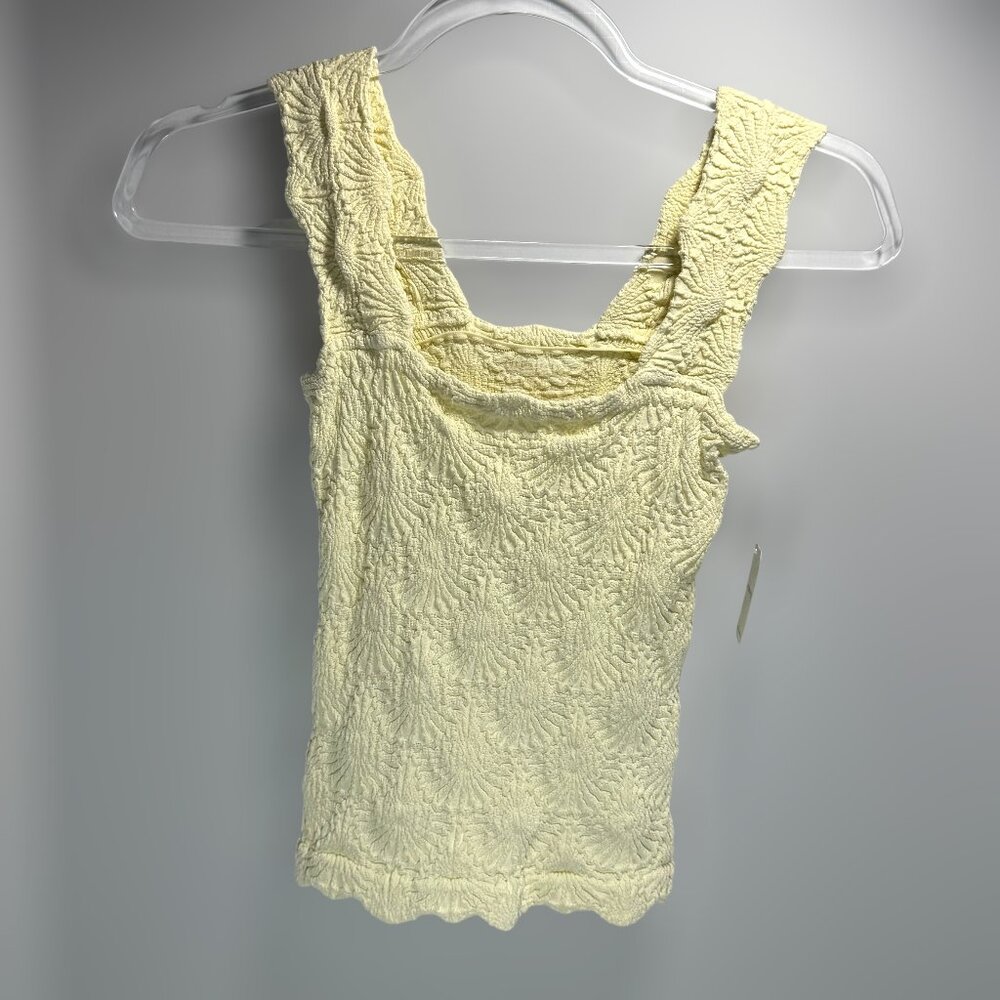 Intimately Free People Smocked Tank Top – Ivory – Size M/L